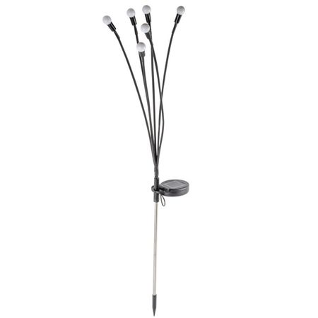 светильник на солнечной батарее UNIEL 0,36Вт IP44 аккумулятор светлячки черный