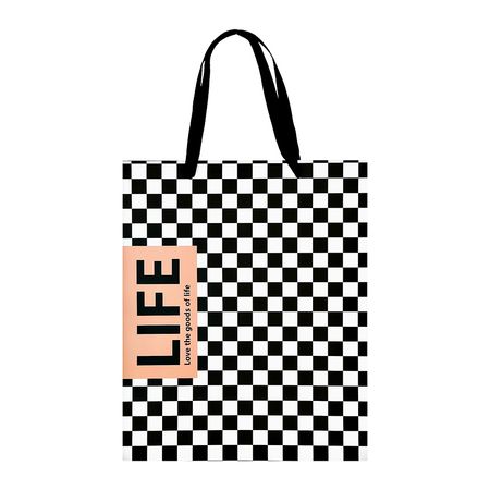 Сумка бумажная FUN Life в ассортименте m бумажная скульптура