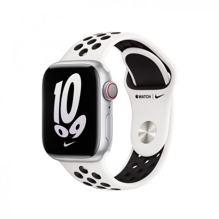 Ремешок Apple для Watch 45mm Summit White/Black Nike Sport Band