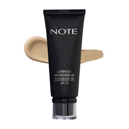 Основа тональная для лица NOTE LUMINOUS MOISTURIZING увлажняющая с эффектом сияния тон 127 Pure beige ежедневник недат а5 136л luminous   песок иск кожа интегр переплет торец в обл на резинке тонир блок ляссе