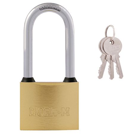 замок навесной НОРА-М ЗН-810дд 63мм длинная дужка