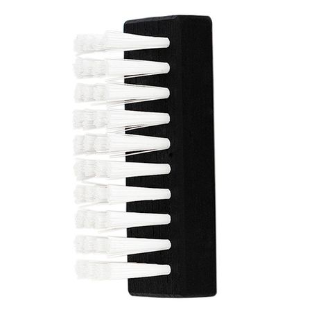 щетка для обуви PATTERN 9х3х1,5см дерево, искусственная щетина для кроссовок