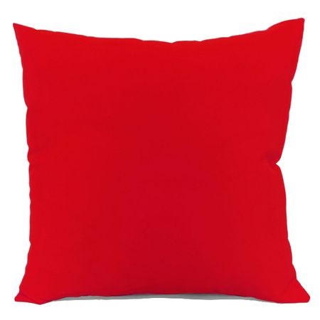 подушка декоративная габардин 45х45см красная, арт.Г-45 красный