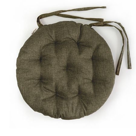 сиденье для стула Классика диам.40см коричневое, арт.ИЛ-Д-40 кор