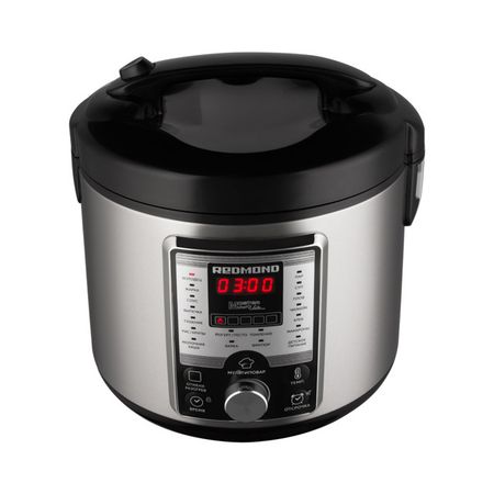 мультиварка РЕДМОНД RMC-M37 860Вт 5л черный книга для записи рецептов итадакимас