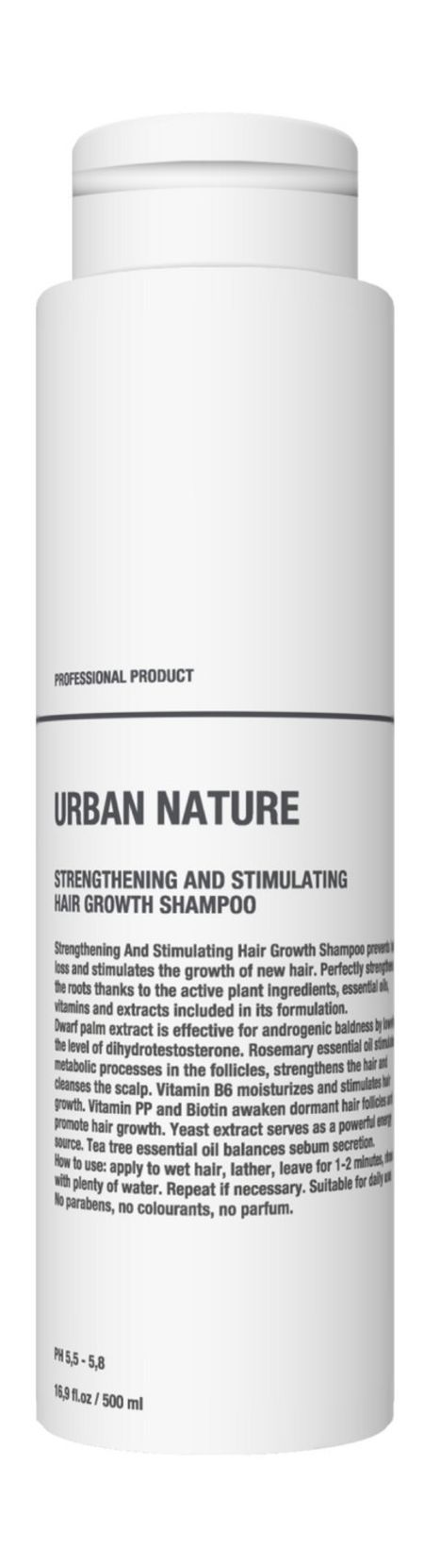 Urban Nature Strengthening and Stimulating Hair Growth Shampoo