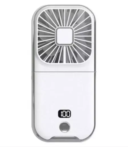 Портативный вентилятор-Power Bank Xiaomi F30 Pro 3000mAh (белый/черный)