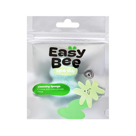 Спонж для очищения лица EASYBEE SPA DAY фигурный ал карнаки месяц очищения рамазан ураза пост садака