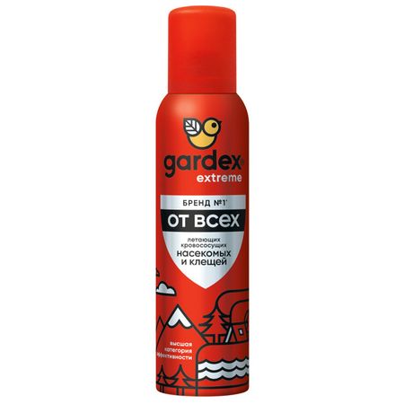 аэрозоль GARDEX Extreme от всех насекомых и клещей 150мл