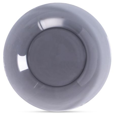 тарелка OSZ Симпатия 19,6см десертная стекло графит