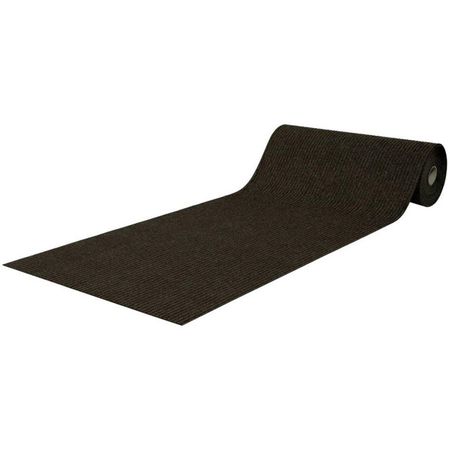 дорожка грязезащитная Icarpet Ребристая 0,8м ТПР/мокко