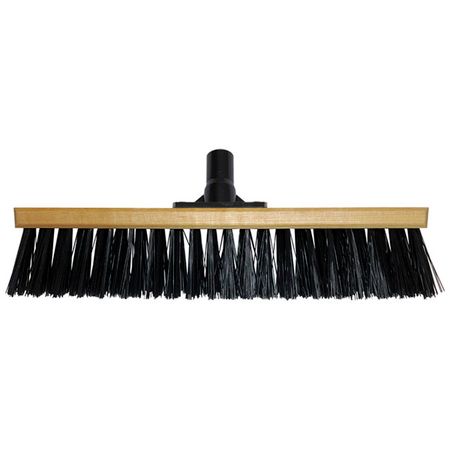 щетка уличная PATTERN 40 см без черенка черный ворс