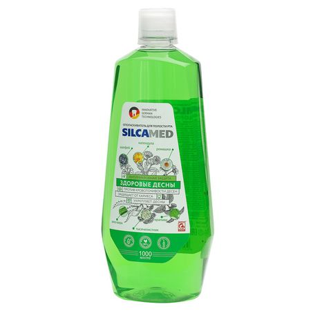 ополаскиватель полости рта SILCAMED Здоровые десны 1л