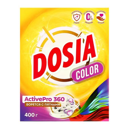 Порошок стиральный DOSIA COLOR 400 гр анатолий борисович власов тренажерная подготовка судовой машинной команды