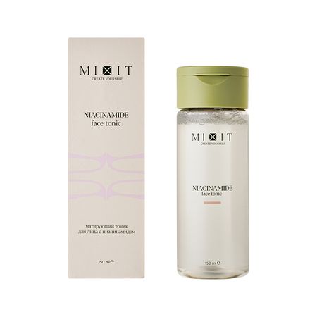 Тоник для лица MIXIT NIACINAMIDE матирующий с ниацинамидом 150 мл