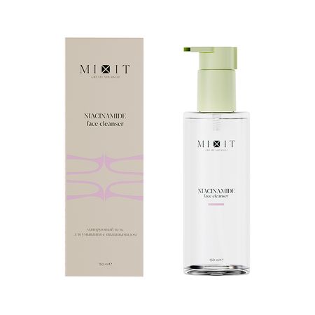 Гель для умывания MIXIT NIACINAMIDE матирующий с ниацинамидом 150 мл транспорт
