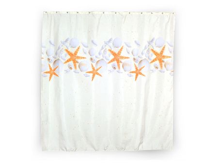 занавеска для ванной VERRAN Stars 180х180см полиэстер
