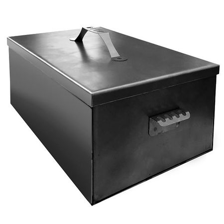 коптильня FireWood двухъярусная с гидрозатвором 50х28х21см сталь 1мм