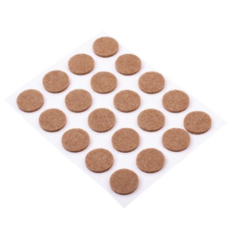 пункт фетр самокл 18мм 20шт коричневый