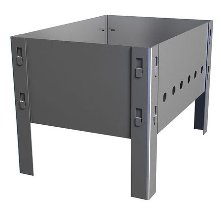 мангал разборный FIREWOOD 35х24х35см сталь 0,33мм