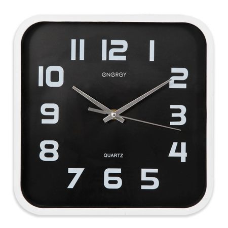часы настенные ENERGY ЕС-09 245х245мм пластик