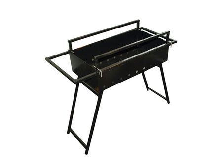 мангал дачный стационарный 64х37х65см