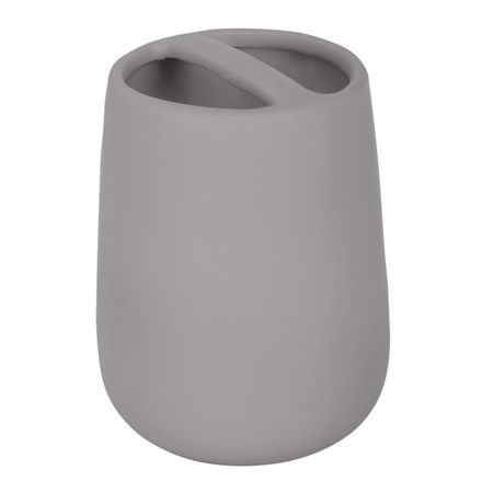 подставка для зубных щеток АКВАЛИЯ Soft серый