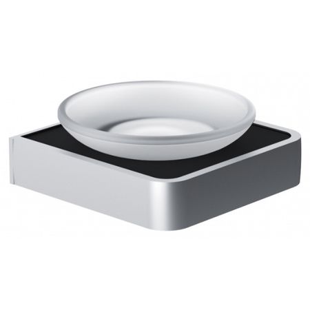 мыльница настенная Damixa Jupiter аллюминий чёрный