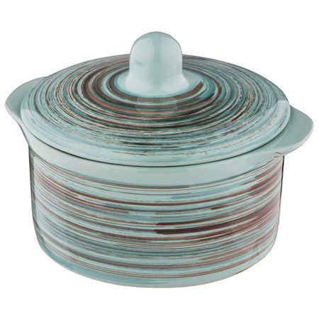 кастрюля БОРИСОВСКАЯ КЕРАМИКА Скандинавия 0,5л 11см с крышкой керамика