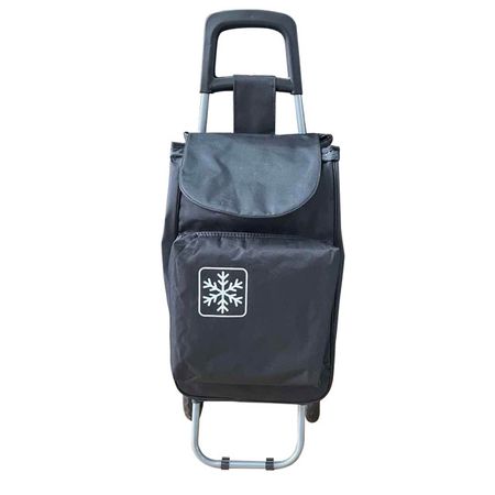 тележка с сумкой до 20кг полиэстер сталь EVA