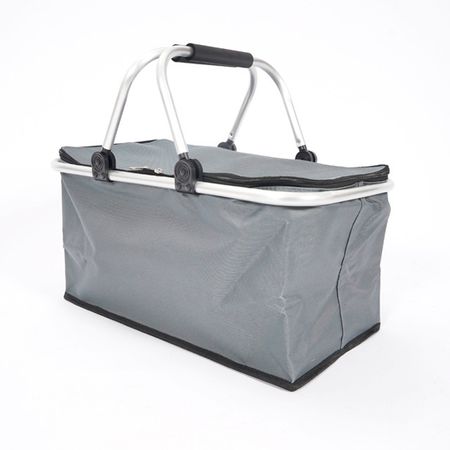 сумка кемпинговая TODELIA 28л 46х27х23см полиэстер серая