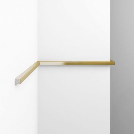 молдинг DECOMASTER 7х7х2800 мм золото полистирол, арт.137-943