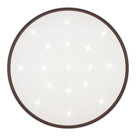 светильник светодиодный TANGO Лайн кофе 80Вт пластик круглый белый