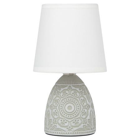 лампа настольная RIVOLI Debora 1х40Вт Е14 керамика зеленый