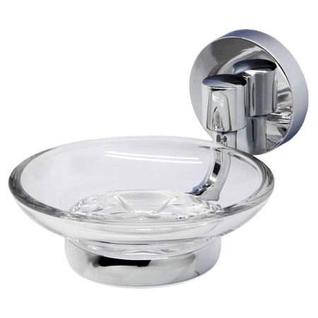 мыльница WASSER KRAFT Rhein латунь хром