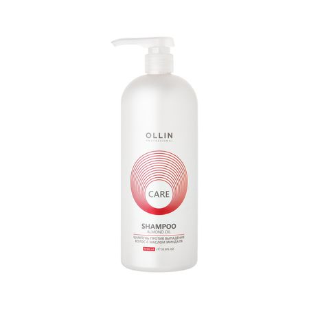 Шампунь для волос OLLIN PROFESSIONAL CARE с маслом миндаля против выпадения волос 1000 мл