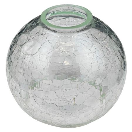 плафон стекло Jupiter Lighting  Полушар кракле Е27 прозрачный