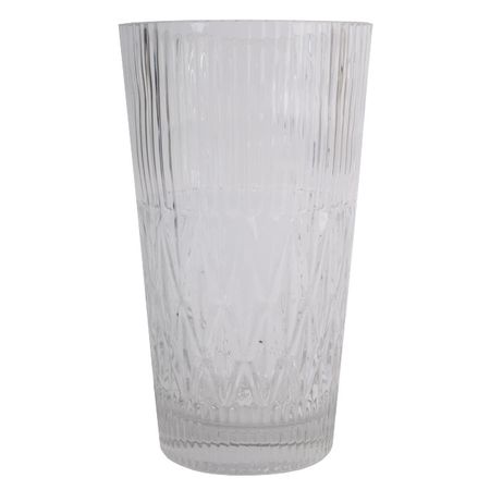 ваза TODELIA Ханна 22см стекло прозрачная