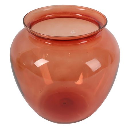 ваза TODELIA Элоиза 19см стекло бронзовая