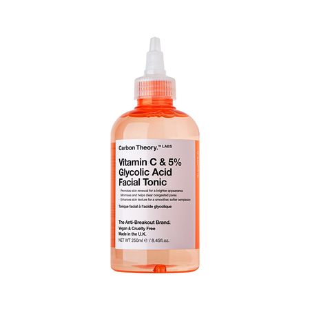 Тоник для лица CARBON THEORY SUPAVIT-C с 5% гликолевой кислотой и витамином C 250 мл