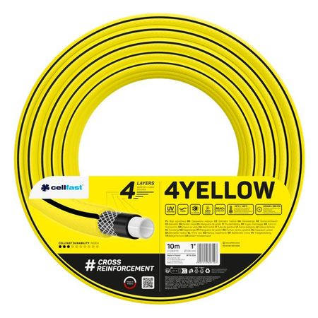 шланг армированный cадовый CELLFAST 4YELLOW 1