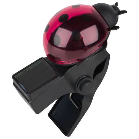 светильник уличный на прищепке на солнечной батарее PARK Божья коровка IP44 красный анатолий федорович дроздов божья коровка попаданец в 60 е