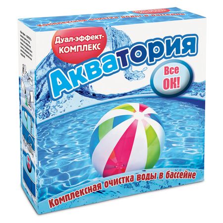 средство для бассейна Акватория Дуал- эффект-КОМПЛЕКС 500 мл + 1 кг (ВХ) александр александрович тамоников холодная акватория