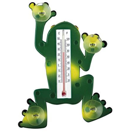 термометр оконный Лягушка 17,5х2,5х24см царевна лягушка