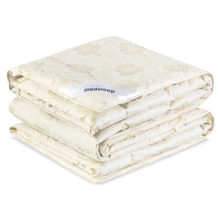 одеяло MEDSLEEP Camel Wool всесезонное 172х205см верблюжья шерсть 70%, арт.1014.00906