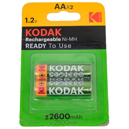 аккумулятор KODAK NiMH AA 2600mAh 2шт