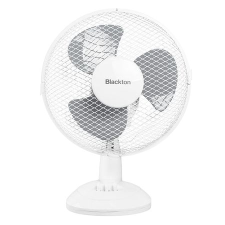 вентилятор настольный Blackton Bt F1121 30Вт 2 режима белый/серый