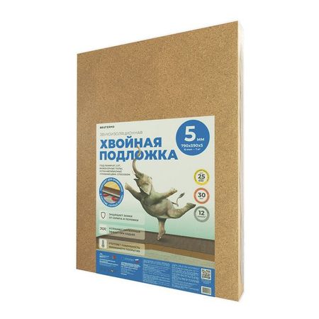 подложка хвойная Солнце-Технологии Природы 5мм 0,79х0,59м 7кв.м