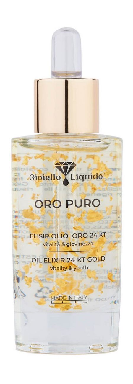Gioiello Liquido Oro Puro Oil Elixir 24KT Gold