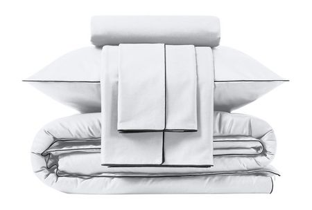 Soft Silver Альпийский снег Комплект постельного белья